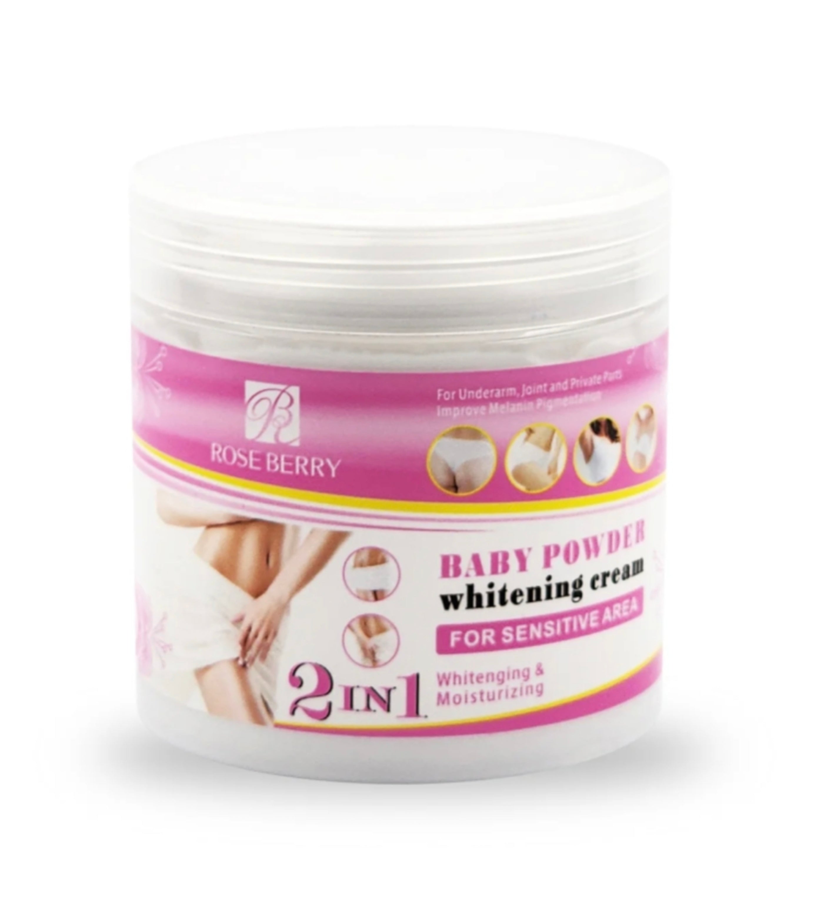 Rose Berry 2 in 1 Whitening & Moisturizing Cream