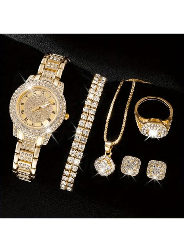 6 Pcs/Set Women's Watches