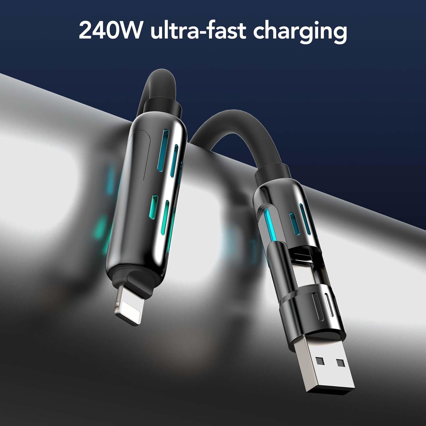 4-in-1 Multi USB Charging Cable