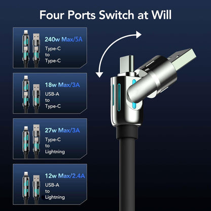 4-in-1 Multi USB Charging Cable