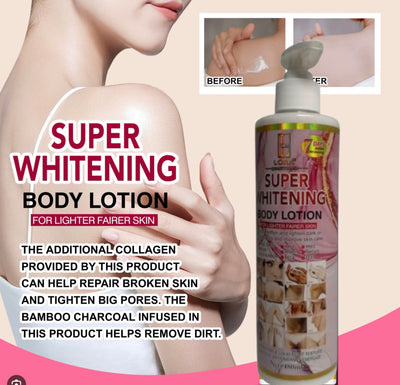 Private Label Super Whitening Body Lotion – Brighten & Soften Skin